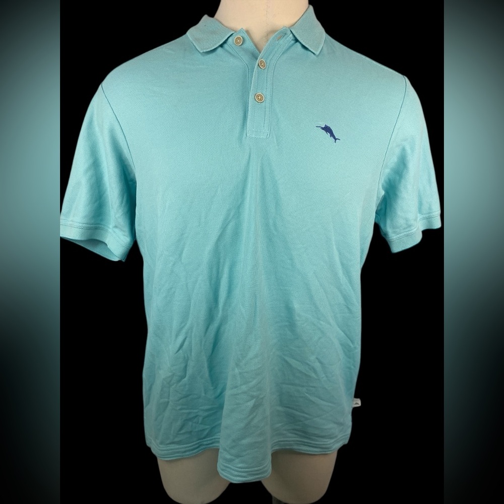 Tommy Bahama Short Sleeve Polo Shirt Men’s Large